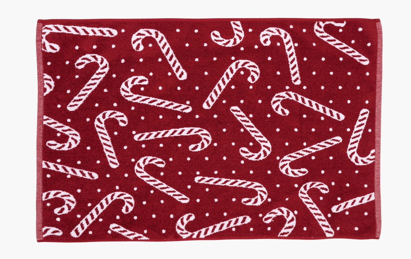 Badrumsmatta multi/röd - 50x80 cm multi/röd - 1