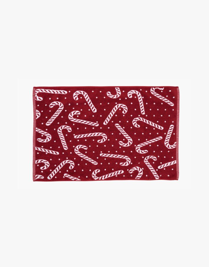Badrumsmatta multi/röd - 50x80 cm multi/röd - 1