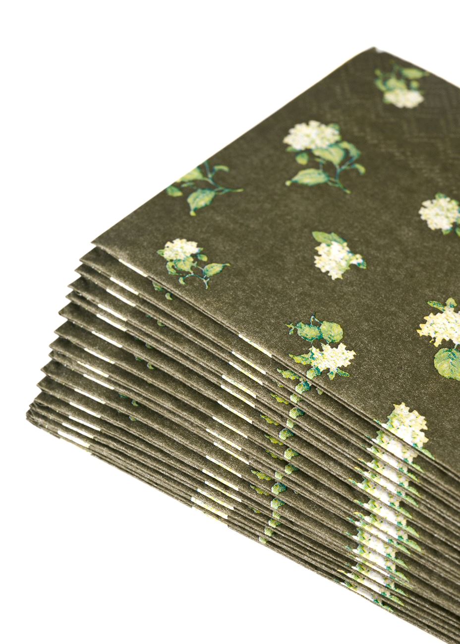 Pappersservetter multi/grå - 2