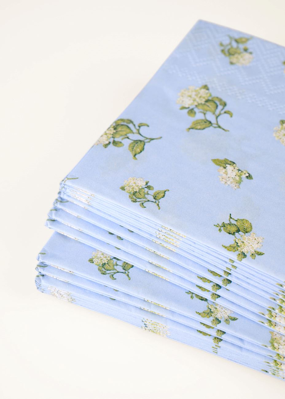 Pappersservetter multi/blå - 2