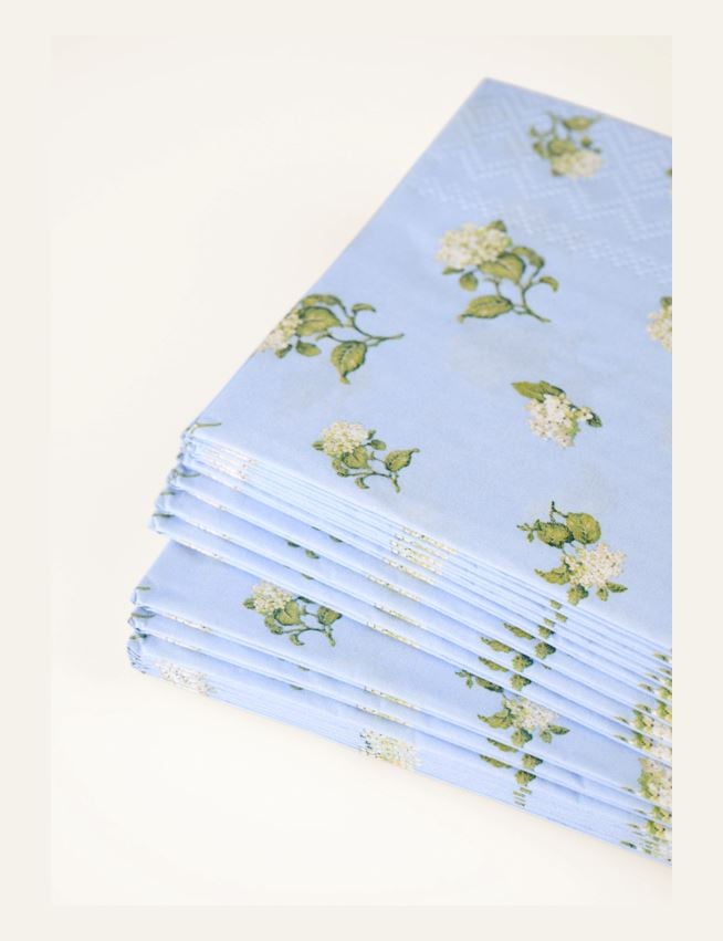 Pappersservetter multi/blå - 2