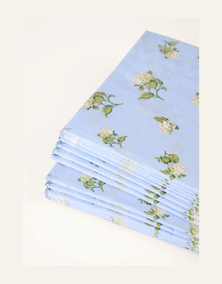 Pappersservetter multi/blå - 2