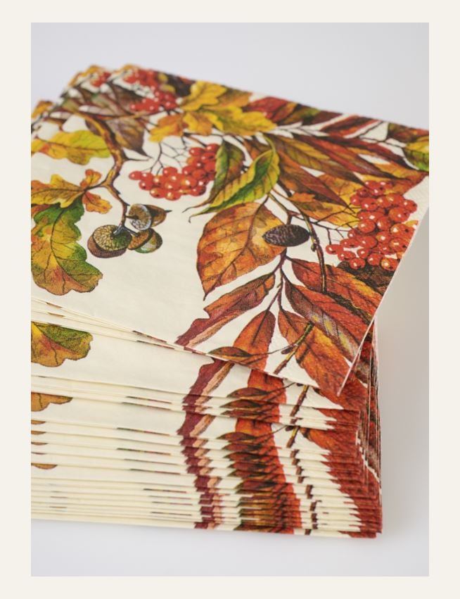 Cocktailservett multi/orange - 2