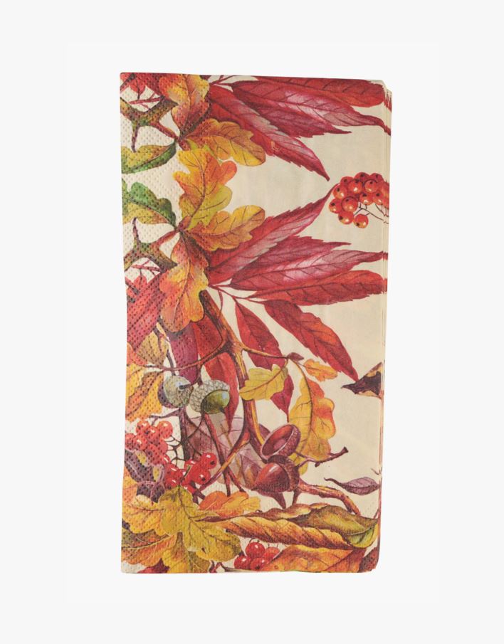Pappersservetter multi/orange - 33x42 cm multi/orange - 1