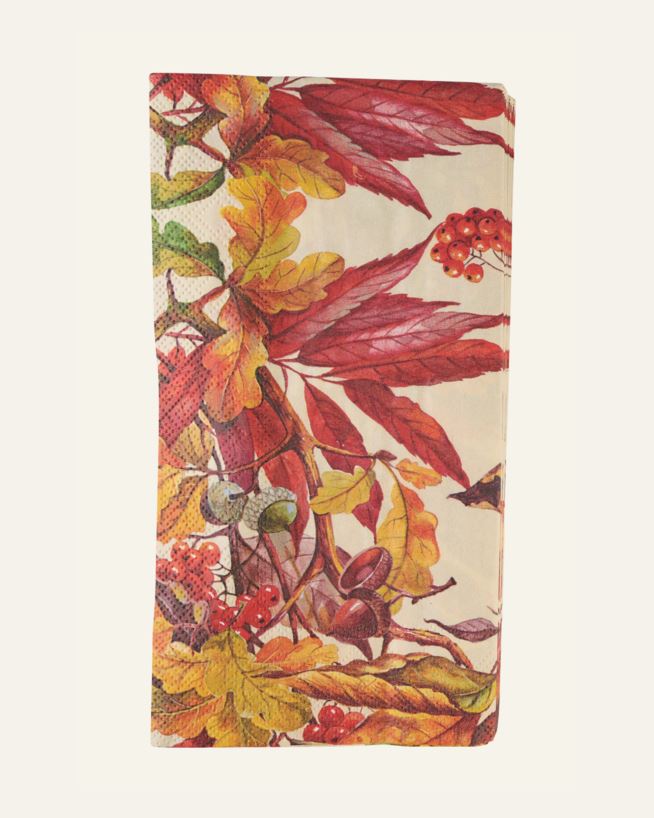 Pappersservetter multi/orange - 33x42 cm multi/orange - 1