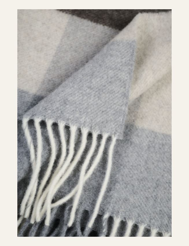 Ullpläd multi/beige - 2