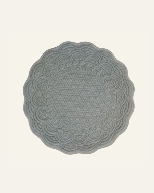 Bordstablett ljusgrön - ø40 cm ljusgrön - 1