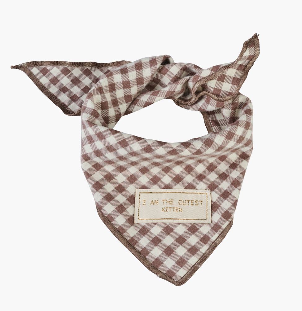 Bandana brun - 25x50 cm brun - 1