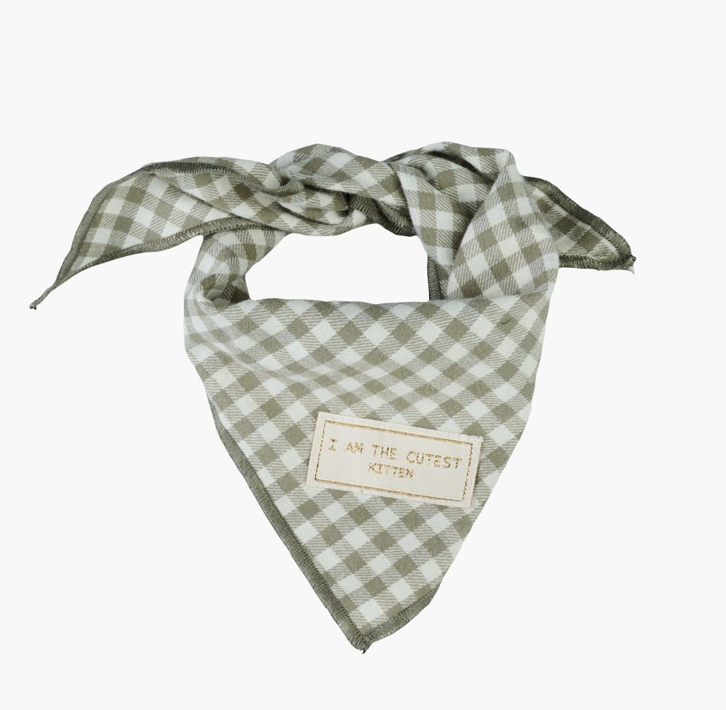 Bandana olivgrön - 25x50 cm olivgrön - 1