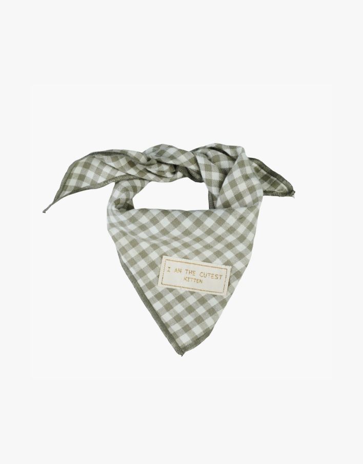 Bandana olivgrön - 25x50 cm olivgrön - 1