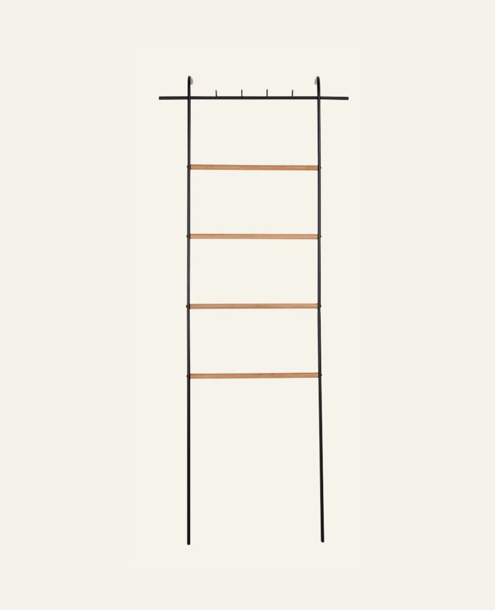 Dekorationsstege svart - 68x165x17 cm svart - 1