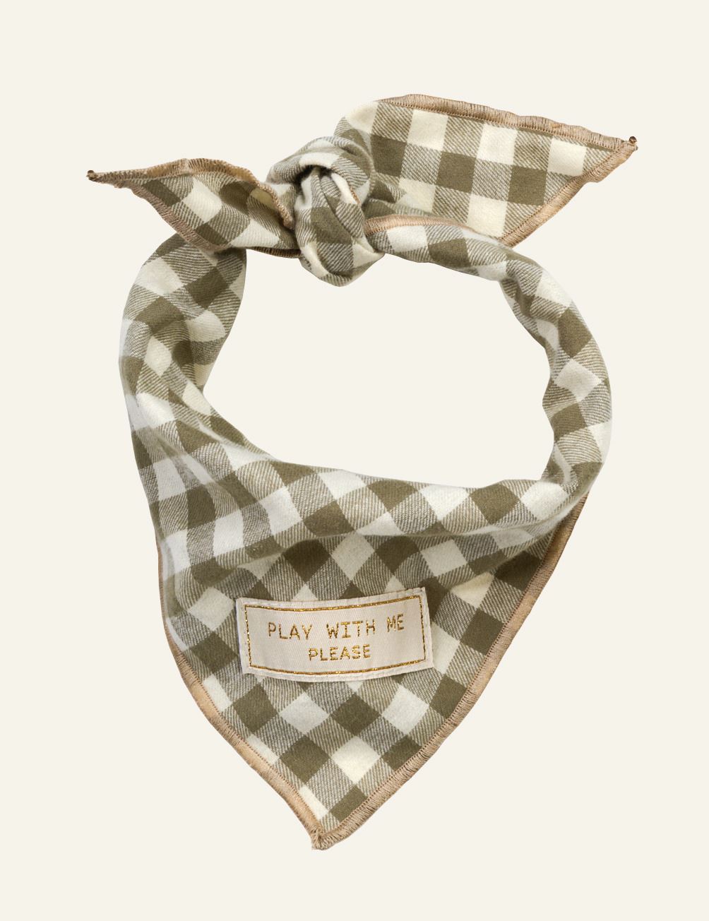 Bandana olivgrön - 65x32 cm olivgrön - 1