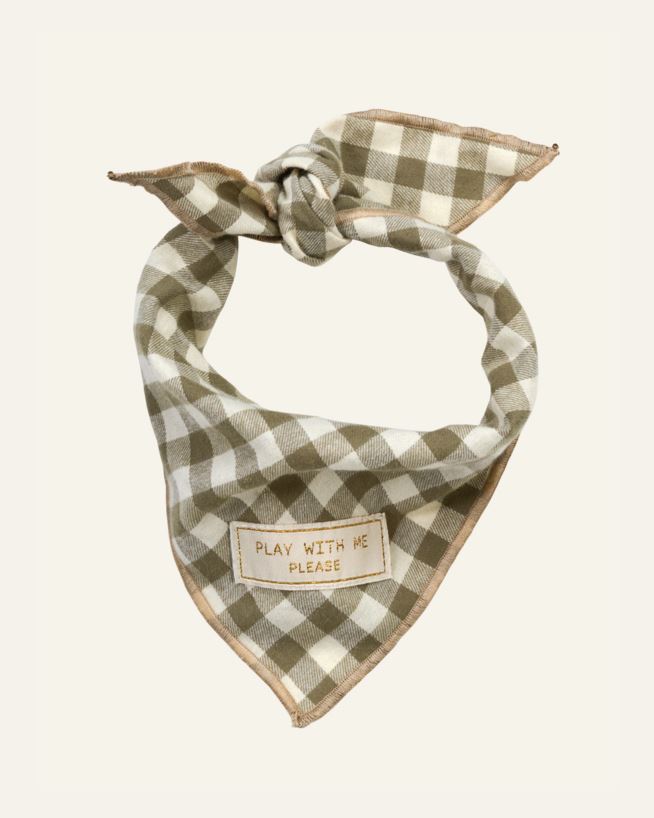 Bandana olivgrön - 65x32 cm olivgrön - 1