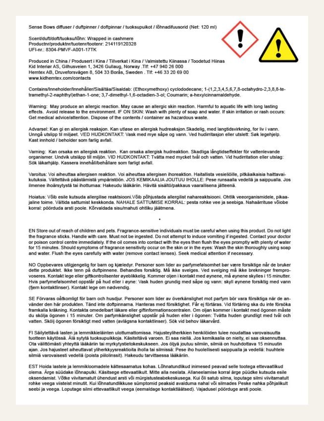Doftpinnar multi/blå - 2