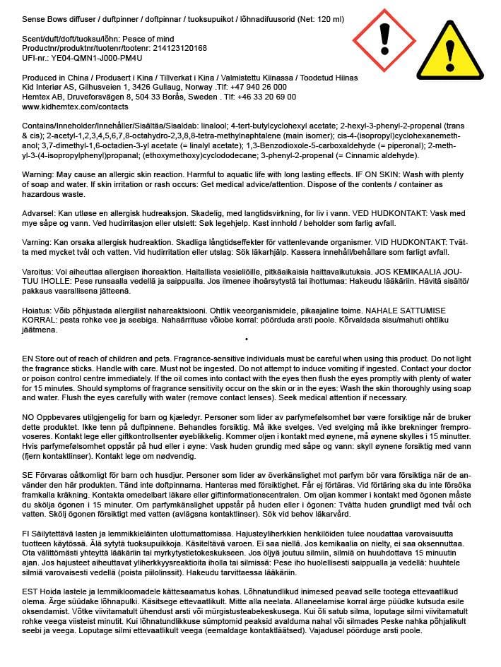 Doftpinnar multi/brun - 4