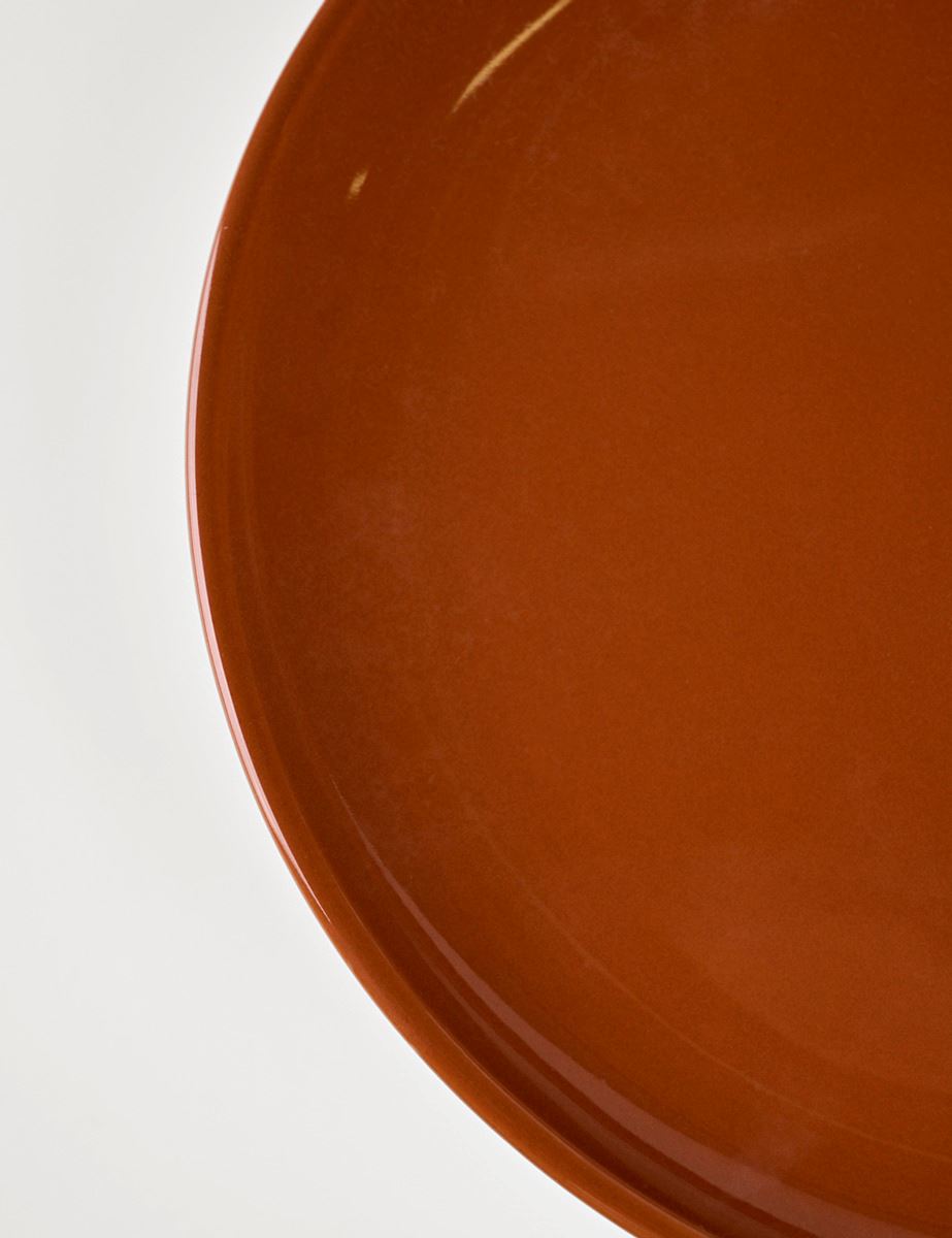 Frukosttallrik brun - 3