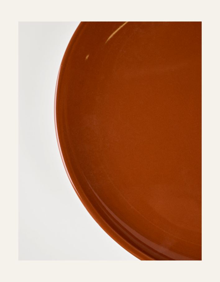 Frukosttallrik brun - 3