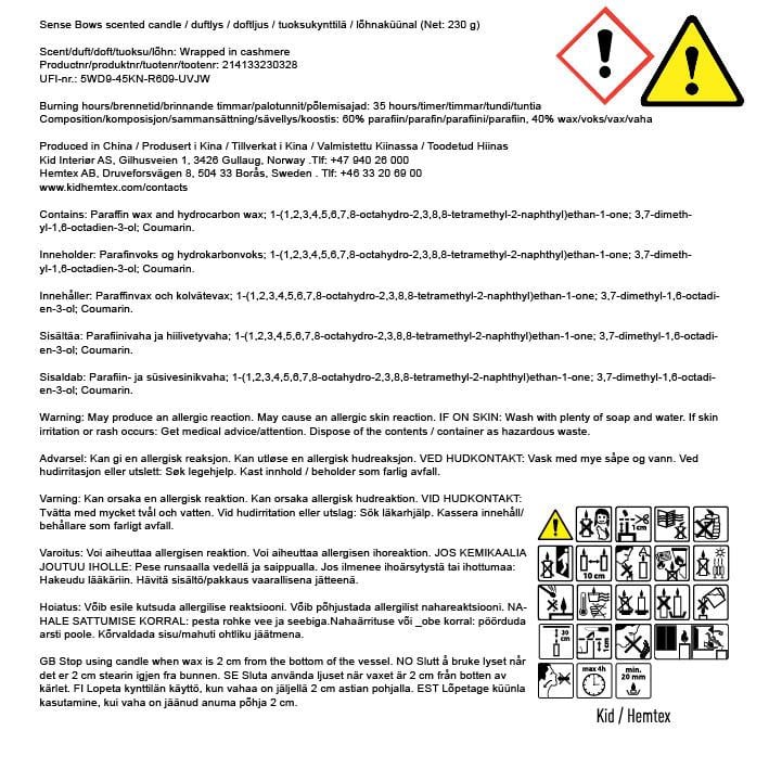Doftljus multi/blå - 2
