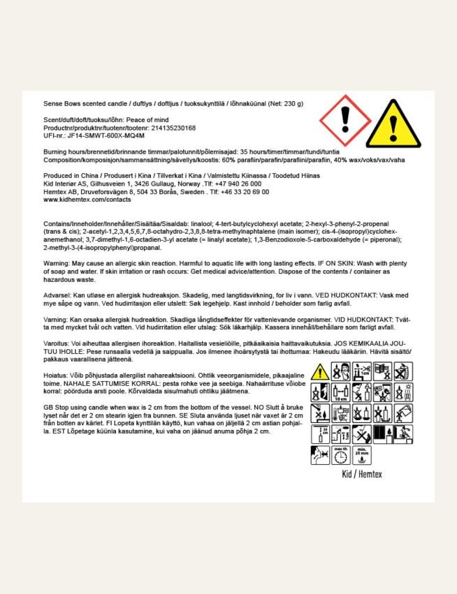 Doftljus multi/brun - 3