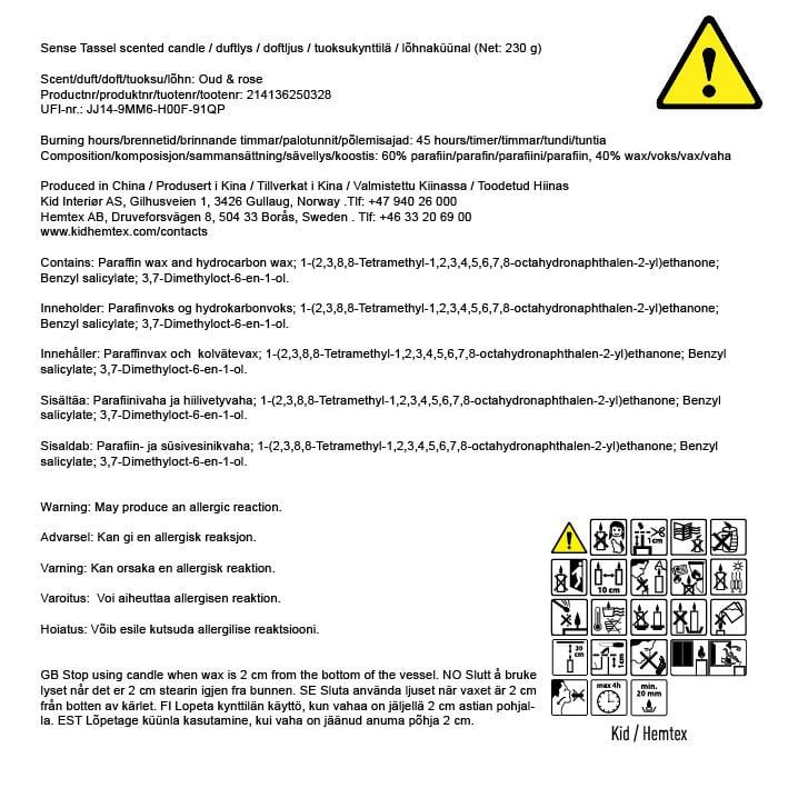 Doftljus multi/blå - 2