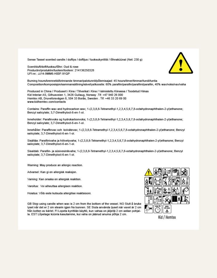 Doftljus multi/blå - 2