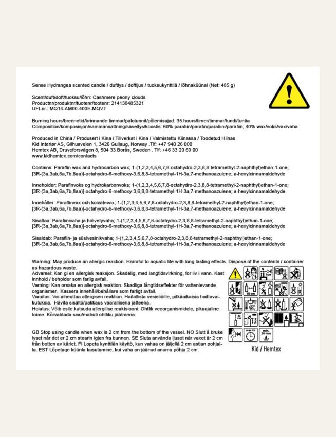 Doftljus multi/vit - 4