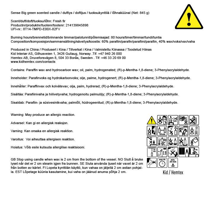 Doftljus mörkgrön - 2