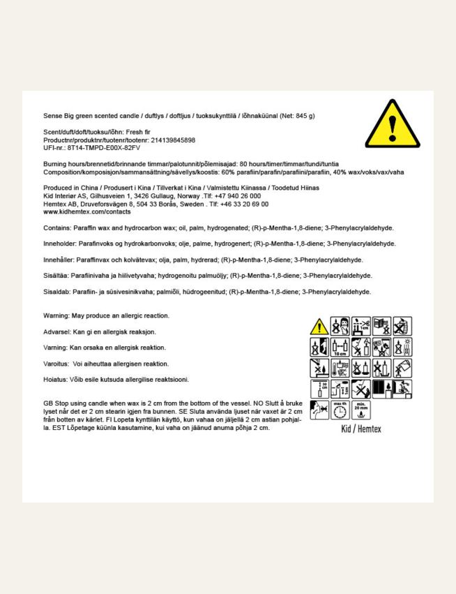 Doftljus mörkgrön - 2