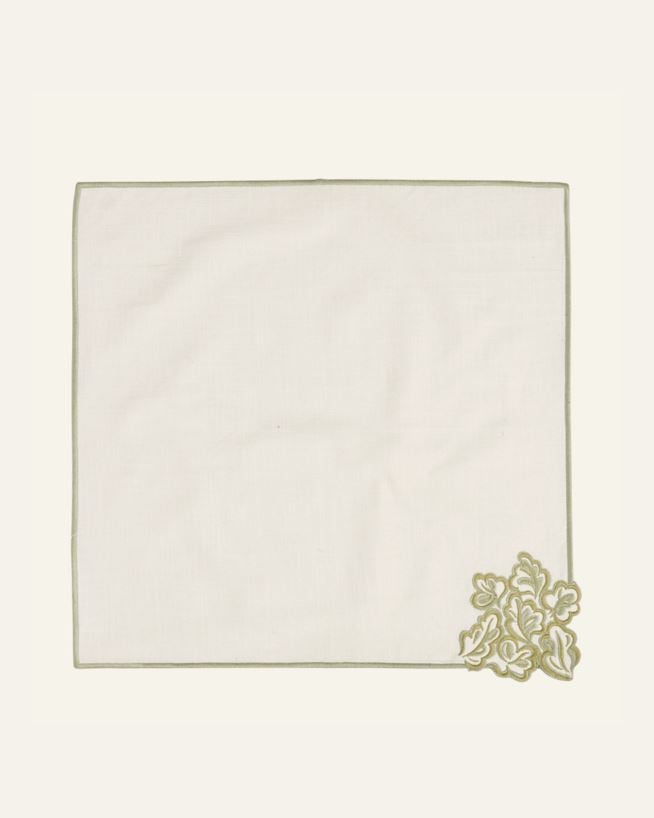 Tygservett offwhite - 45x45 cm offwhite - 1