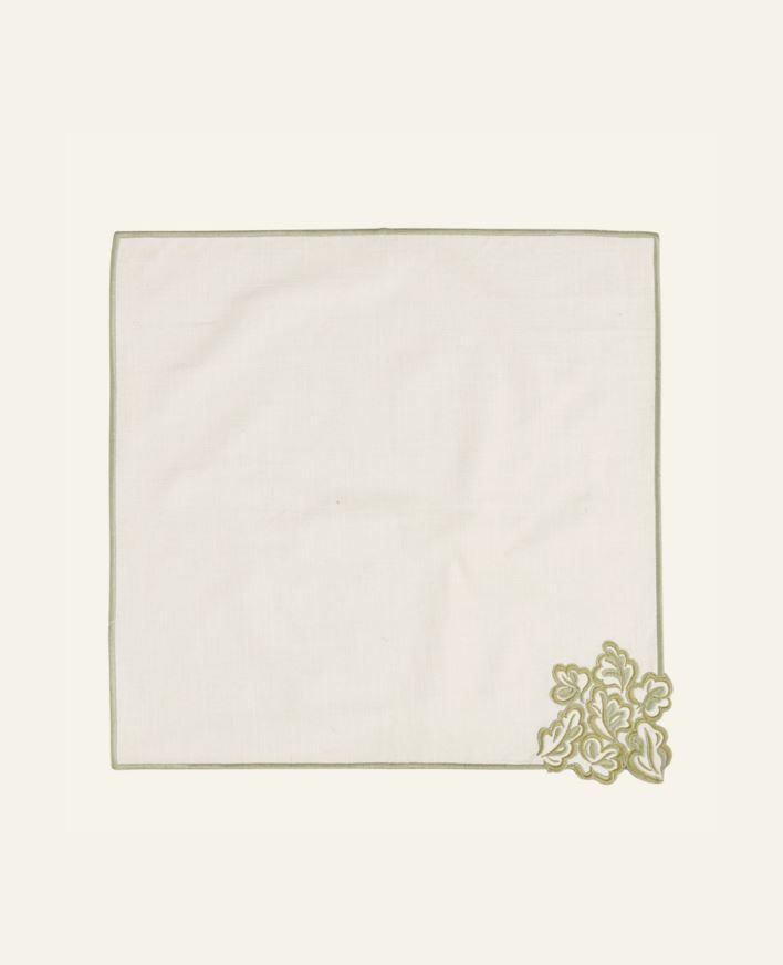 Tygservett offwhite - 45x45 cm offwhite - 1