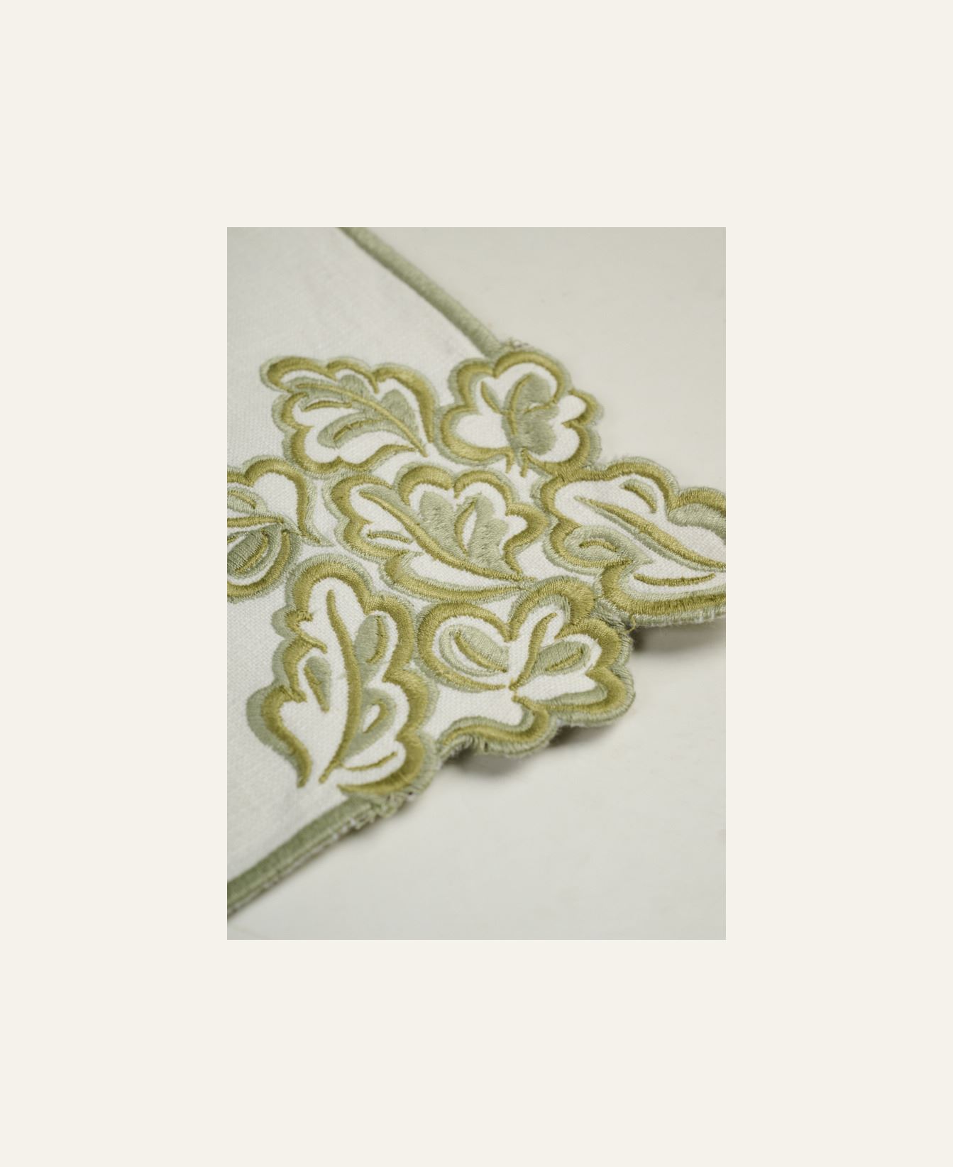 Tygservett offwhite - 2