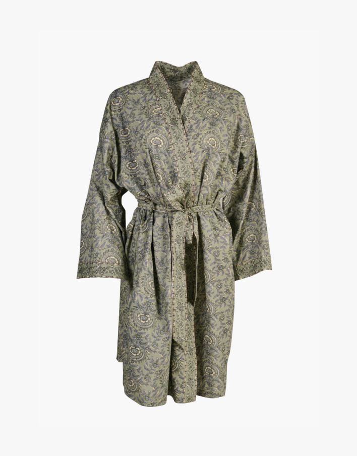 Kimono olivgrön - one size olivgrön - 1