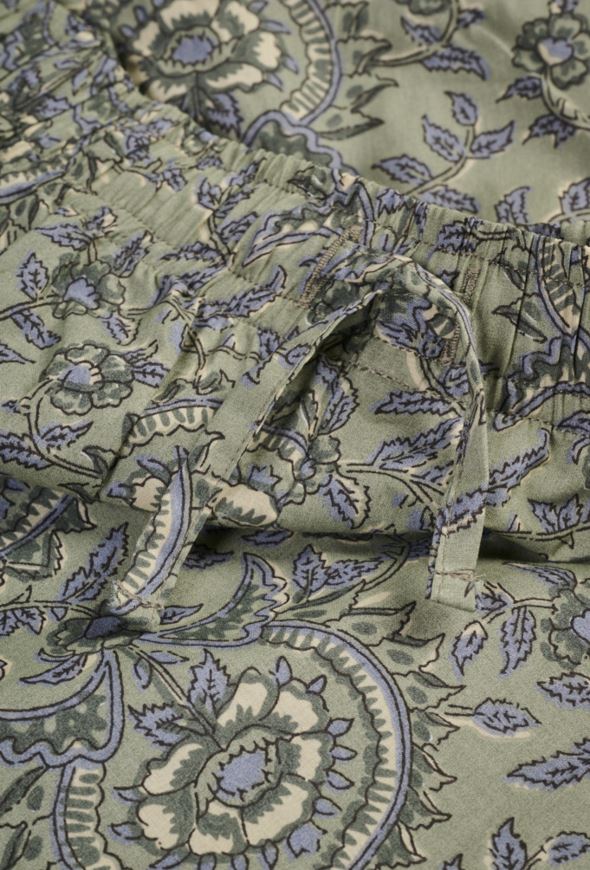 Pyjamasbyxor olivgrön - 3