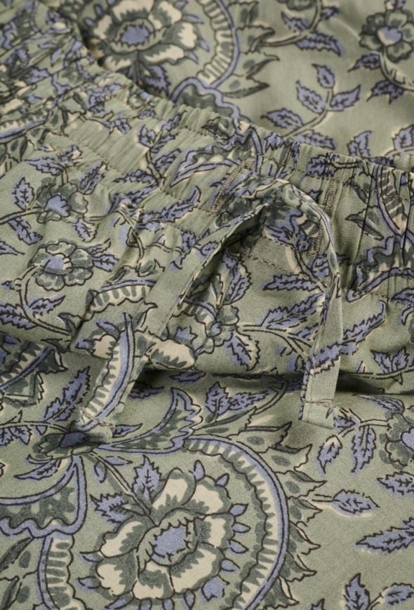 Pyjamasbyxor olivgrön - 3