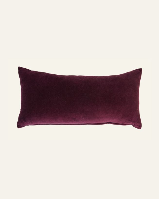 Prydnadskudde burgundy - 35x70 cm burgundy - 1