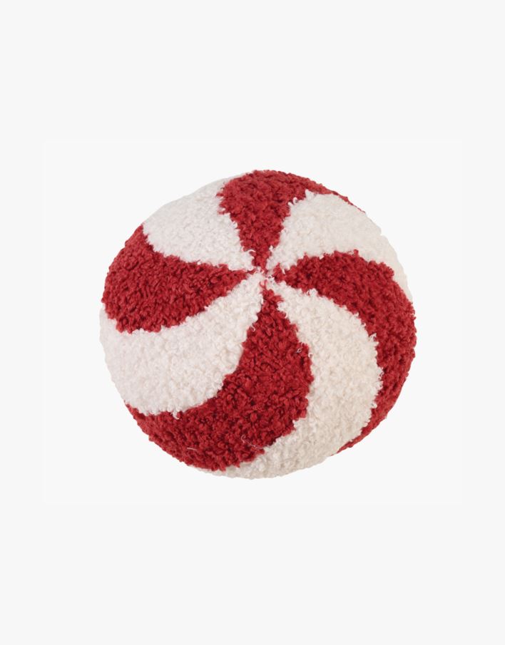 Prydnadskudde multi/röd - ø28 cm multi/röd - 1