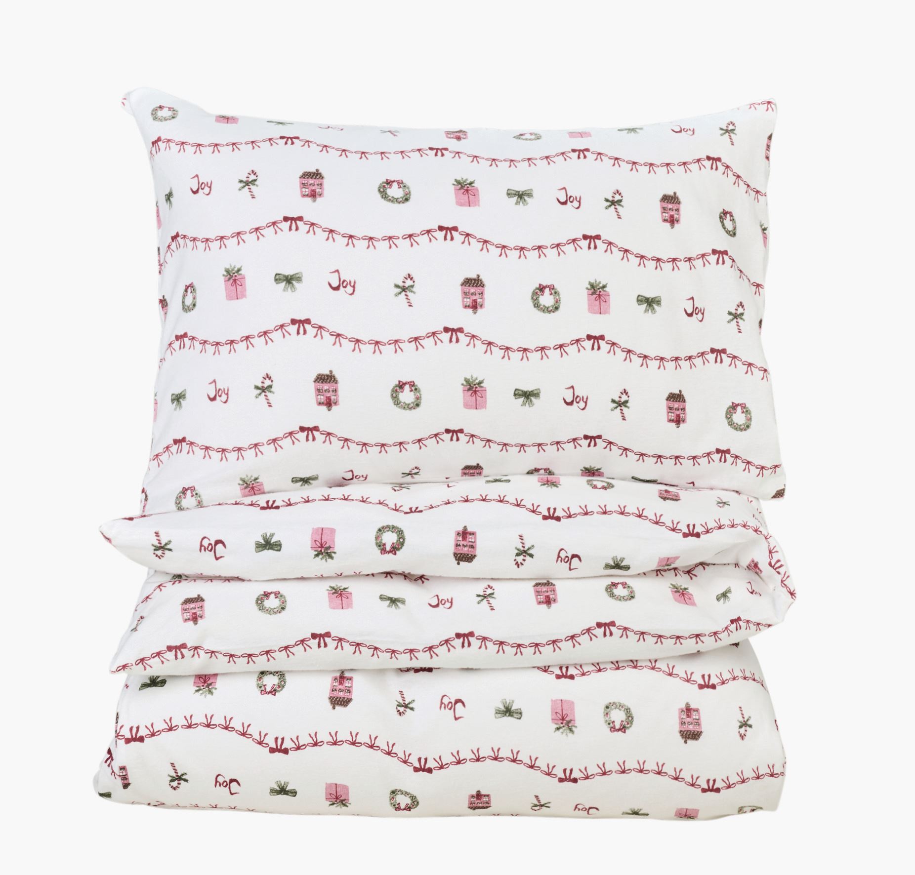 Påslakanset i flanell multi - 150x210 cm multi - 1