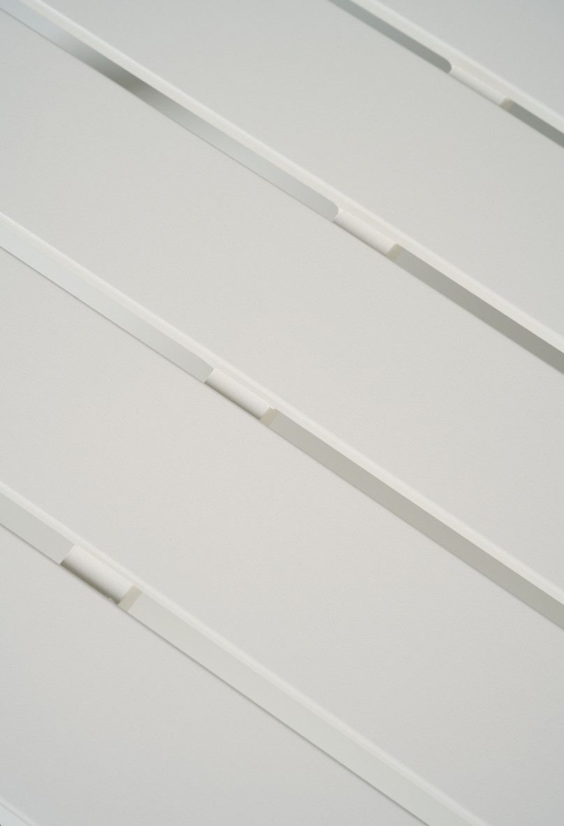 Trädgårdsbänk offwhite - 3