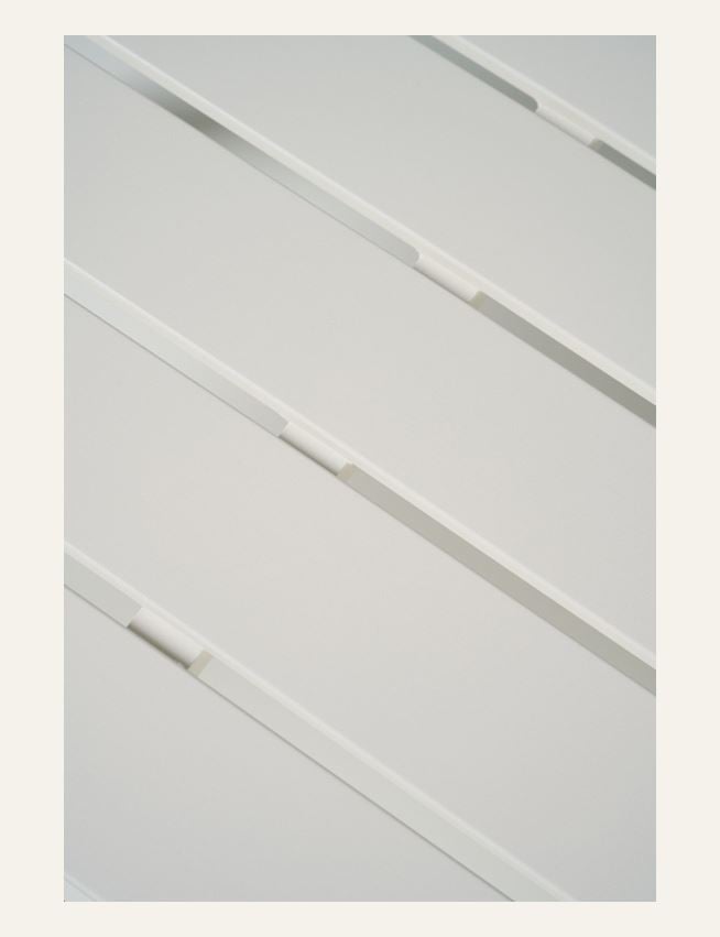 Trädgårdsbänk offwhite - 3