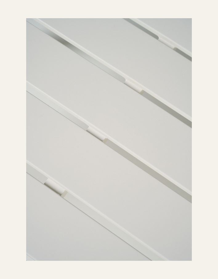 Trädgårdsbänk offwhite - 3