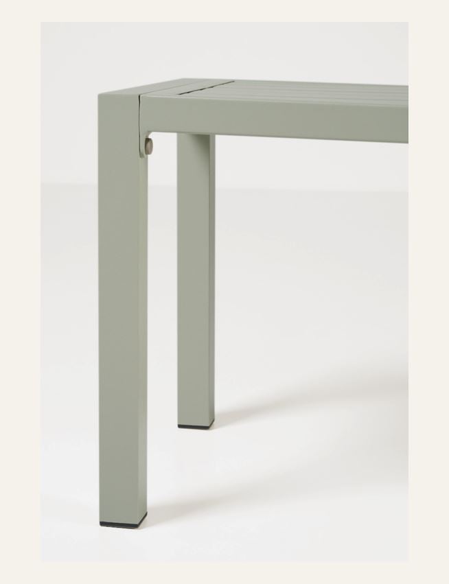 Trädgårdsbänk grågön - 3