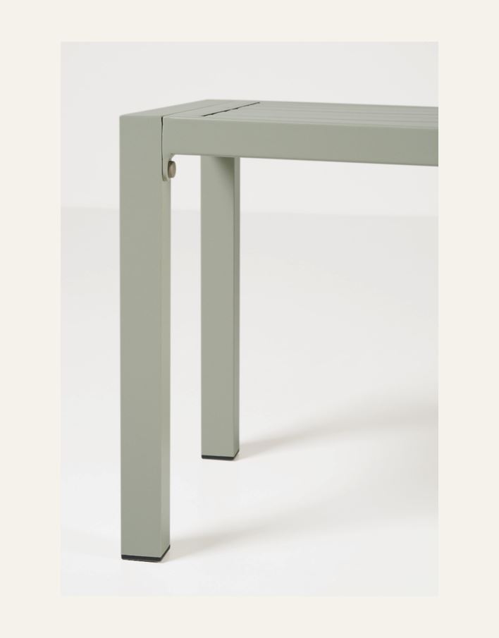 Trädgårdsbänk grågön - 3