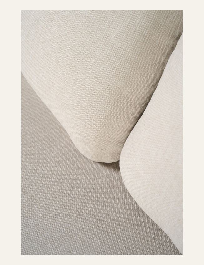 3-sits soffa taupe - 3