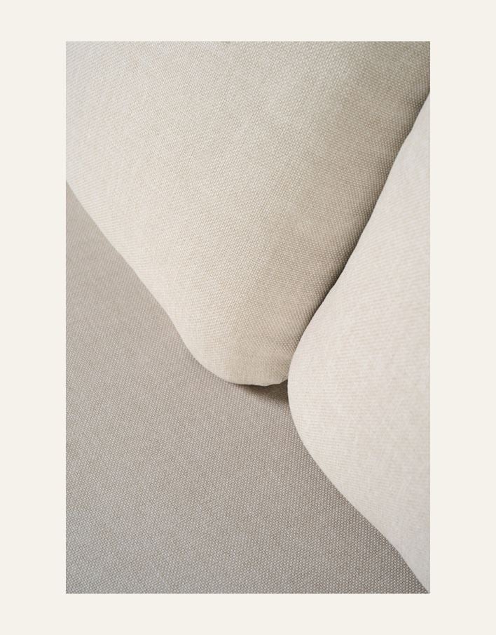 3-sits soffa taupe - 3