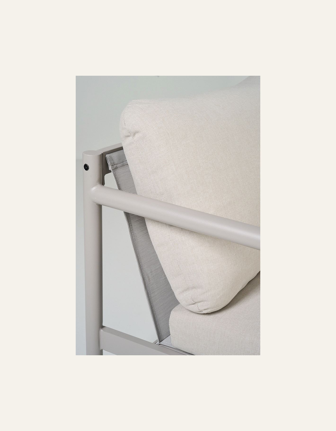 Loungesoffa taupe - 4