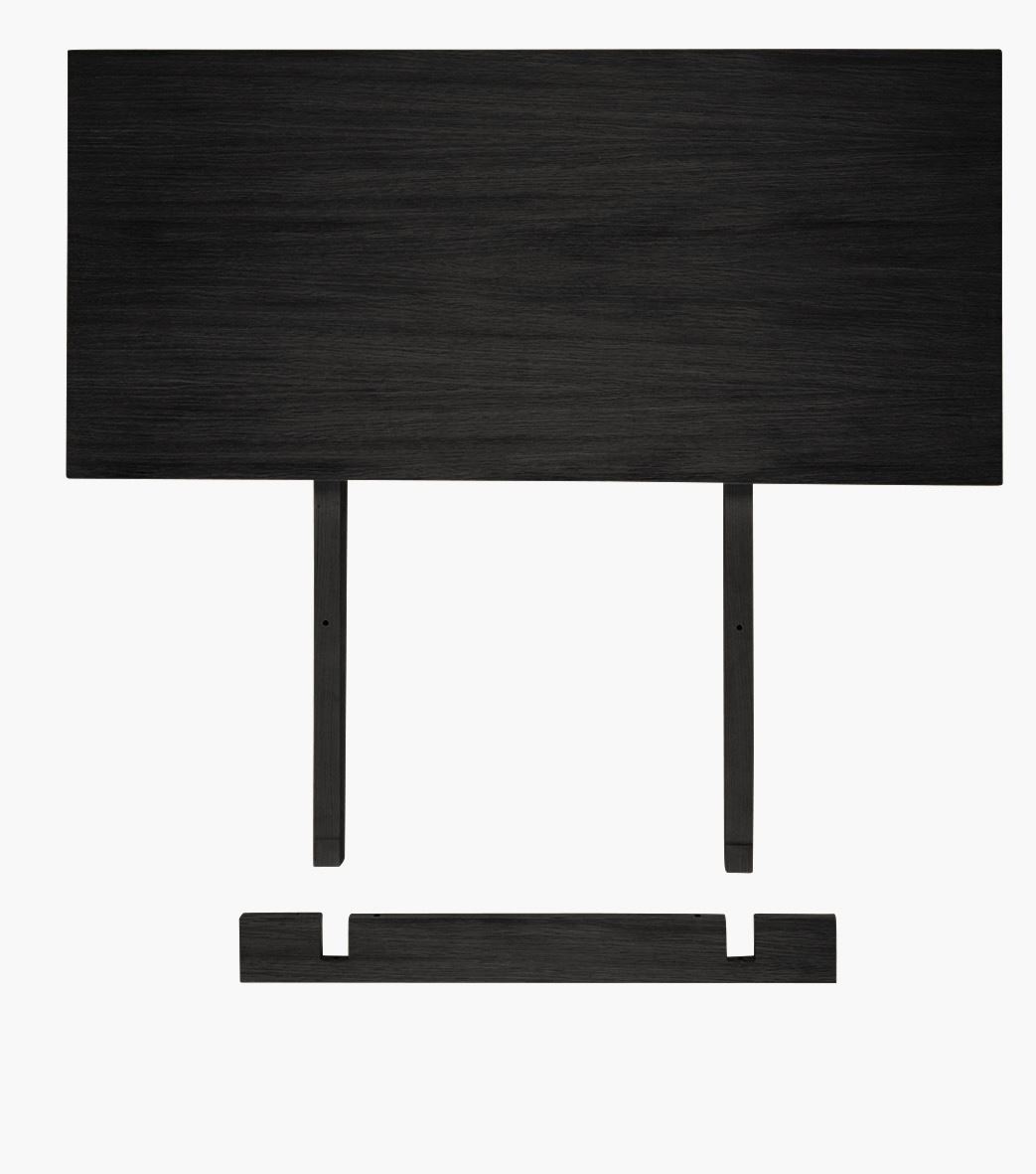 Tilläggsskiva svart - 100x45 cm svart - 1