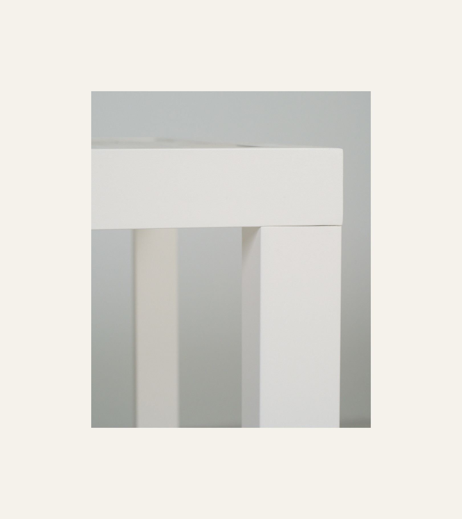 Trädgårdsbord offwhite - 4