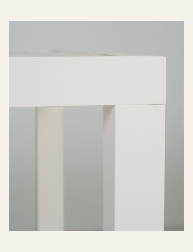 Trädgårdsbord offwhite - 4