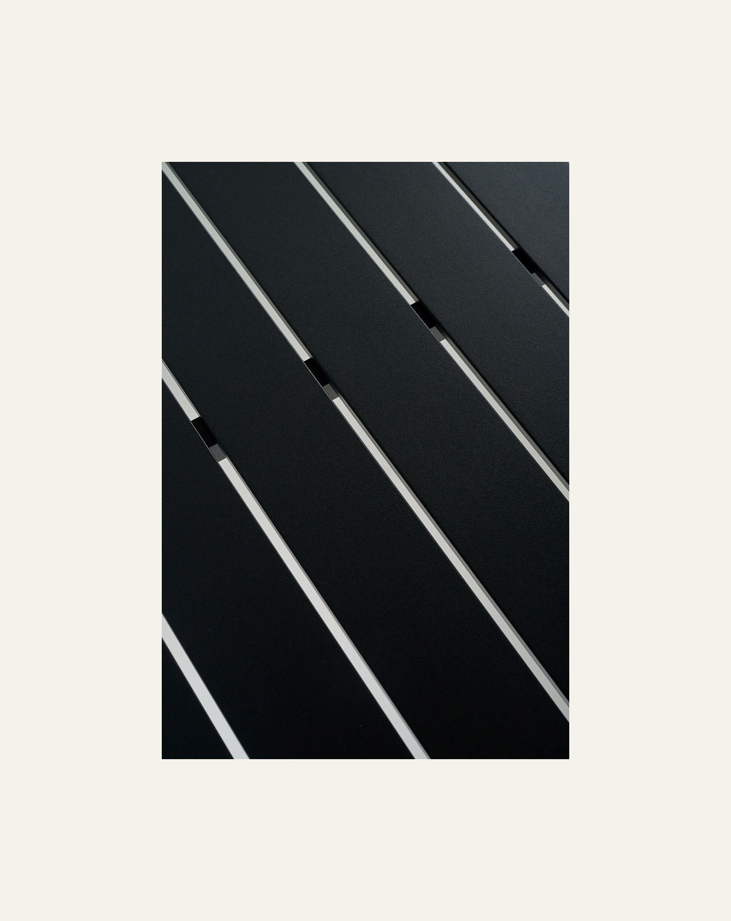 Trädgårdsbord svart - 2