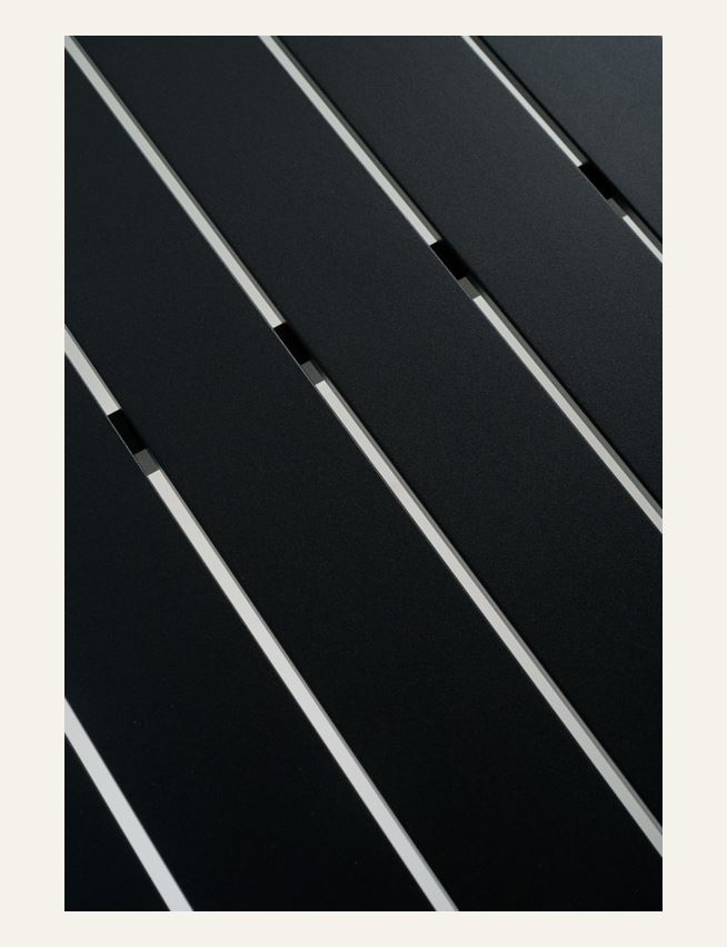 Trädgårdsbord svart - 2